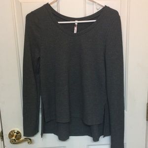 Poof Dark Gray Thermal Shirt